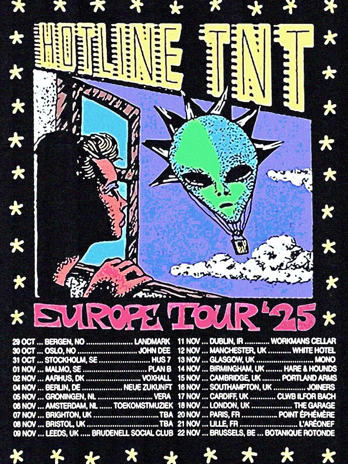 Hotline TNT The Path of Totality Tour Poster 2025